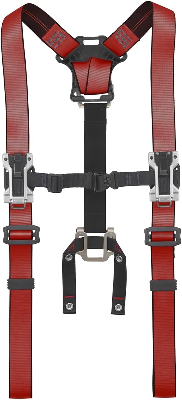 elimino] タジマ セフホルダー付きサスペンダー セフサスペンダー 赤